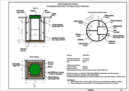 Септик Тополь 6